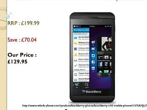 Find latest blackberry Mobile Phones