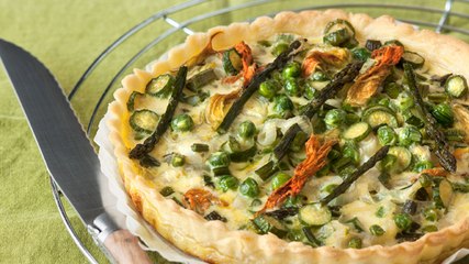 Quiche aux asperges