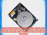 Brand 250GB Hard Disk Drive/HDD for Toshiba Satellite A105-S4084 A105-S4134 A105-S4324 A135-S2386