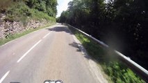 Tranche de vie en Triumph T3, Jura Mai 2015, avec Jack