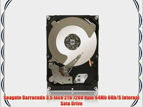 Seagate Barracuda 3.5 Inch 2Tb 7200 Rpm 64Mb 6Gb/S Internal Sata Drive