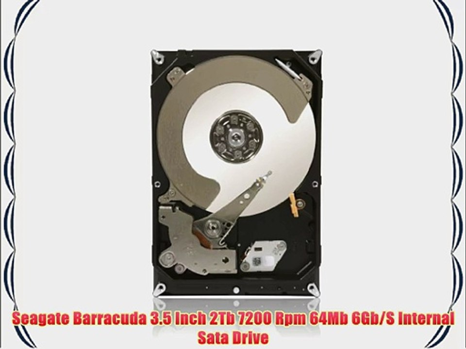 Seagate Barracuda 3.5 Inch 2Tb 7200 Rpm 64Mb 6Gb/S Internal Sata Drive