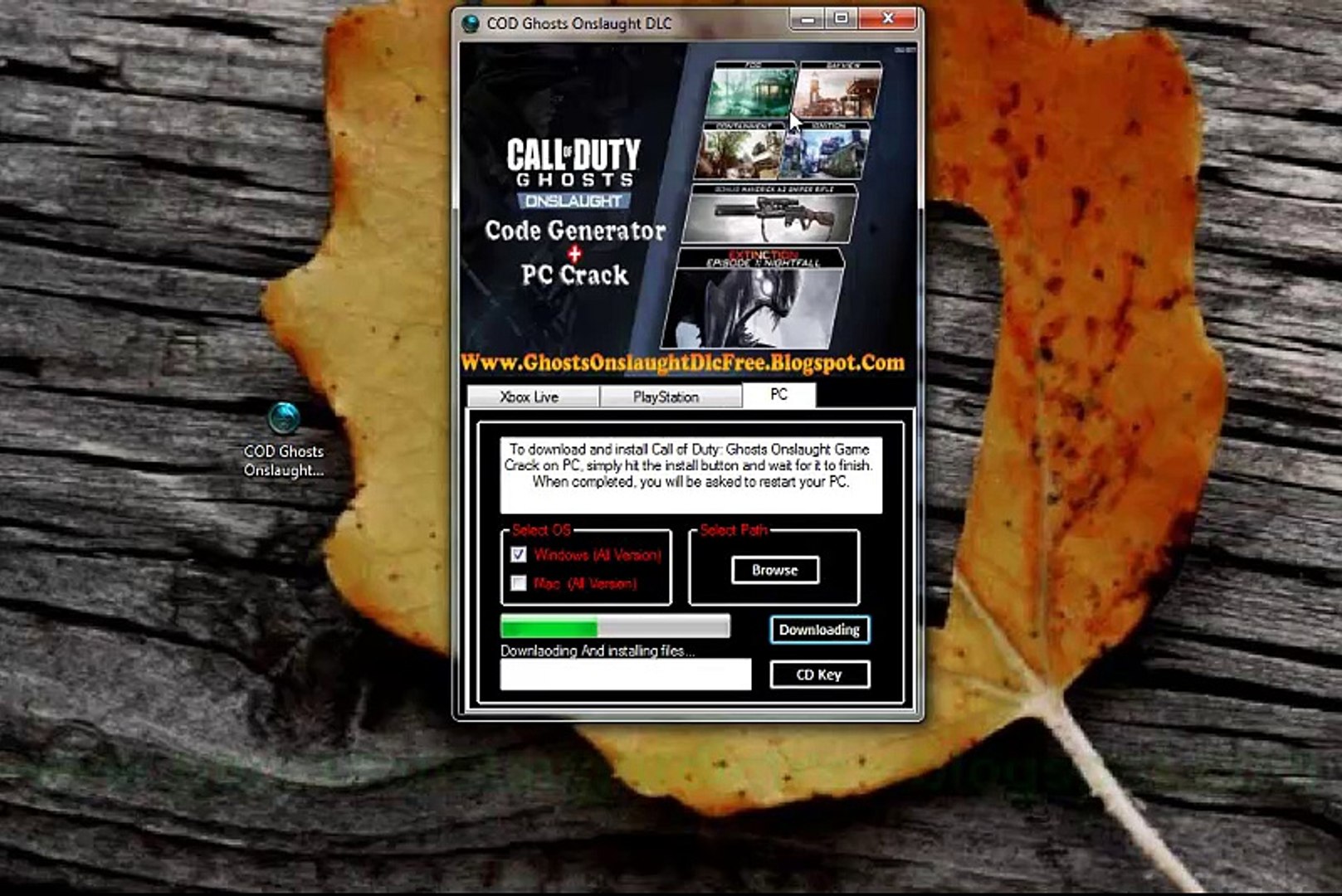 How To Install Unlock Call Of Duty Ghosts Onslaught Dlc Free On Xbox 360 Xbox One Video Dailymotion