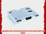 Docooler 2.5in SATA Hard Disk Drive with HDD Super Slim Mounting Bracket for PS3 System CECH-400x