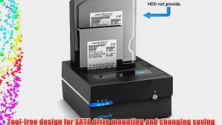 [Support UASP SATA 6Gb/s] UCtech eSATA USB 3.0 to SATA Hard Drive Docking Station for Dual