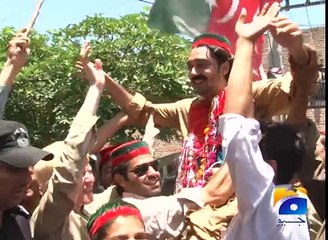 geo adil peshawar lg elections celebrations