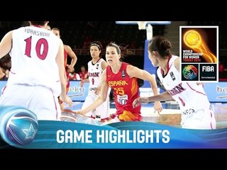 Japan v Spain - Game Highlights - Group A - 2014 FIBA World Championship for Women