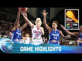 Turkey v France - Game Highlights - Group B - 2014 FIBA World Championship for Women