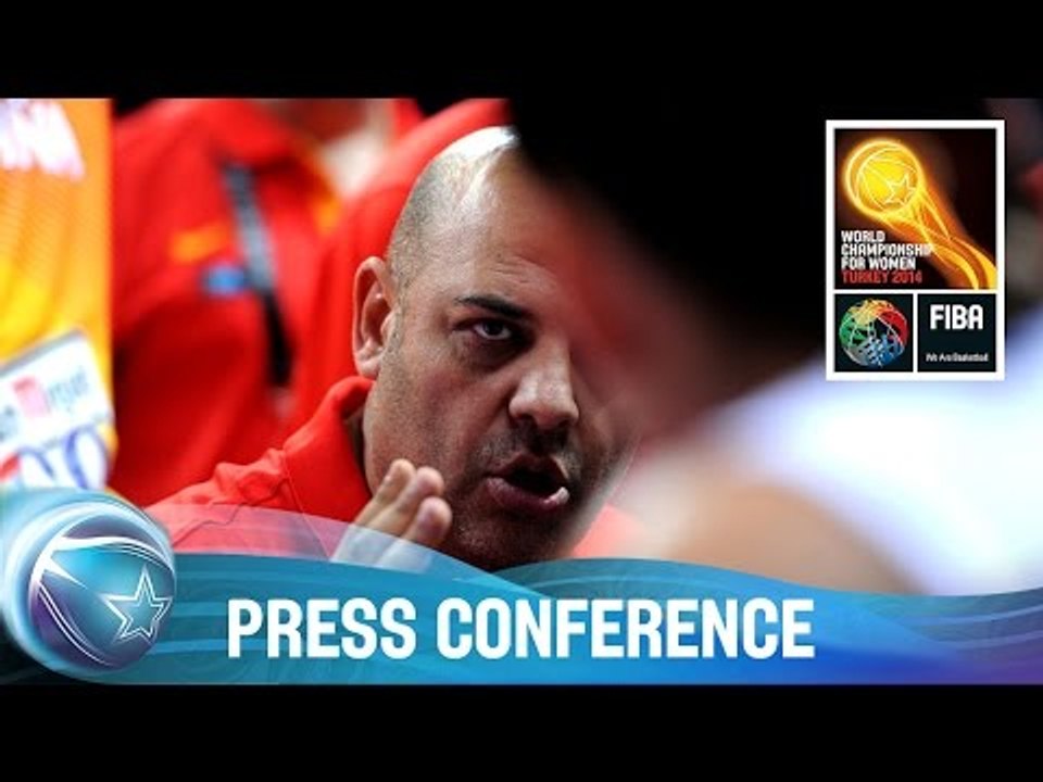 Spain v China - Post game press conference - 2014 FIBA World Championship for Women
