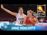 Korea v Belarus - Game Highlights - Group C - 2014 FIBA World Championship for Women