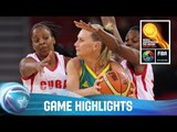 Cuba v Australia - Game Highlights - Group C - 2014 FIBA Basketball World Championship for Women