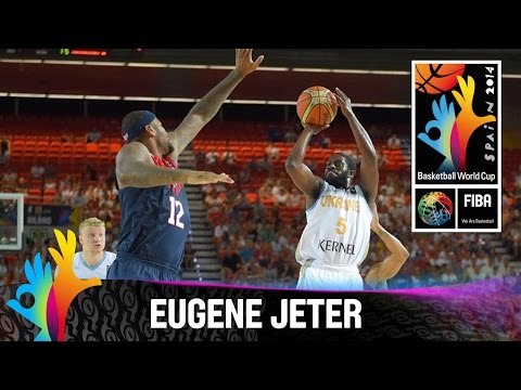 Eugene Jeter - Best Player (Ukraine) - 2014 FIBA Basketball World Cup