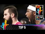 Top 5 Plays - 14 September - 2014 FIBA Basketball World Cup