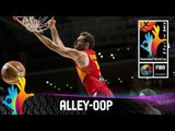 France v Spain - Best Alley-Oop - 2014 FIBA Basketball World Cup