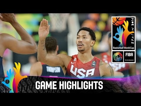 Slovenia v USA - Game Highlights - Quarter Final - 2014 FIBA Basketball World Cup