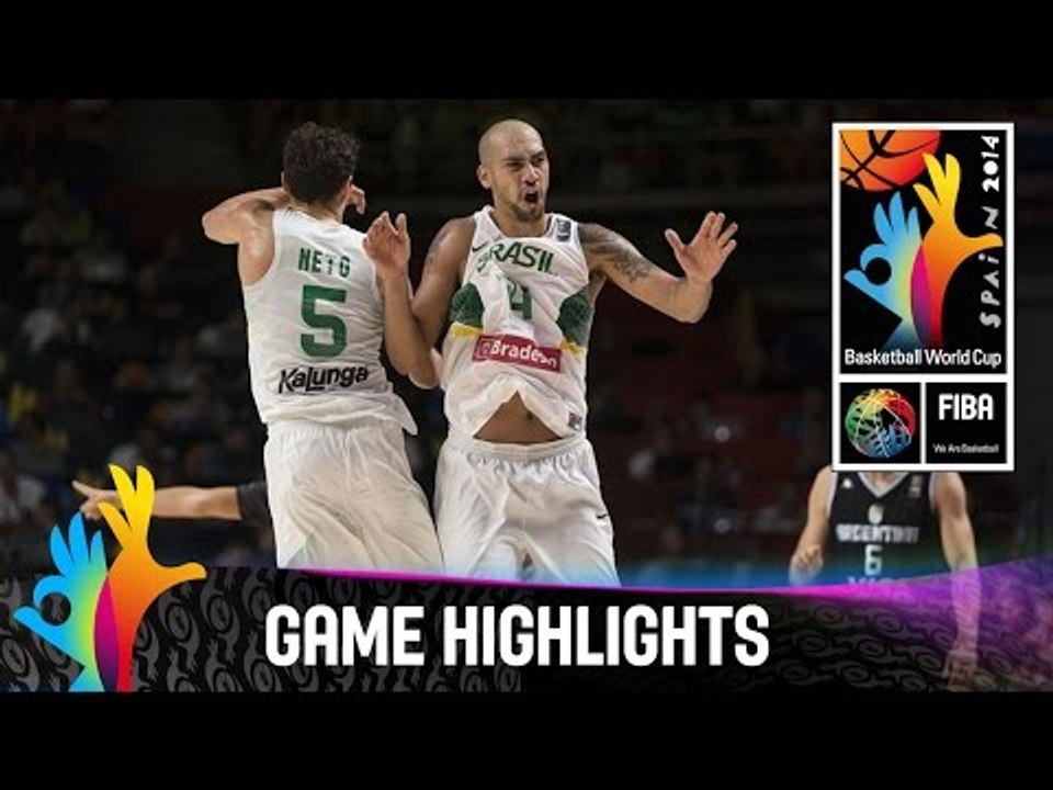 Brazil v Argentina - Game Highlights - Round of 16 - 2014 FIBA Basketball World Cup