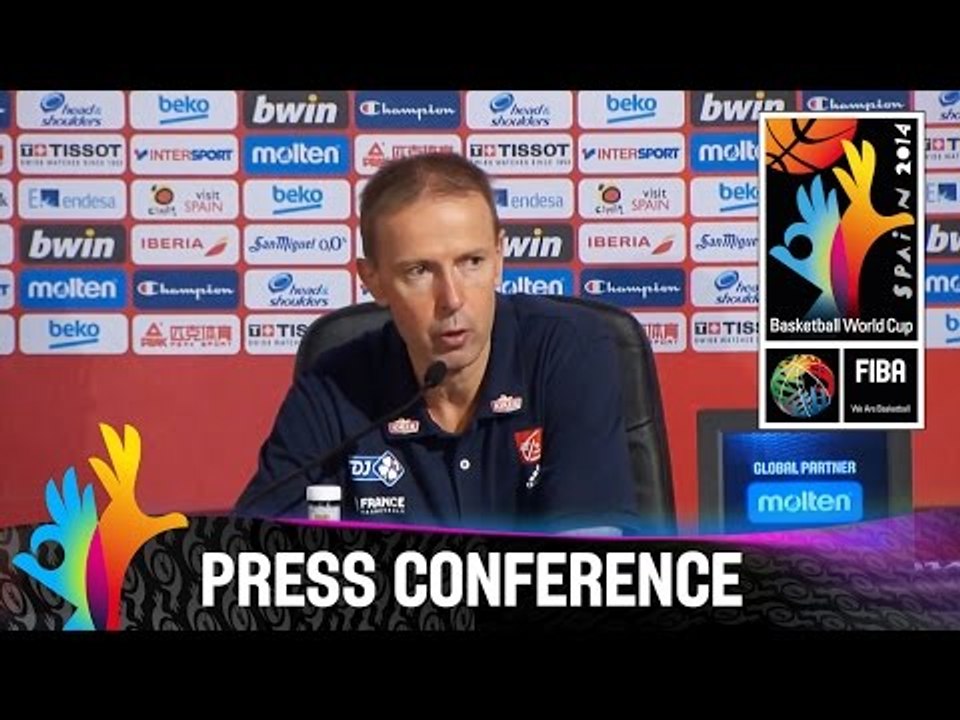 France v Serbia - Post game press conference (First part) - 2014 FIBA Basketball World Cup