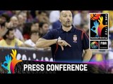 Serbia v Brazil - Post Game Press Conference - 2014 FIBA Basketball World Cup