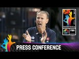 France v Spain - Post Game Press Conference - 2014 FIBA Basketball World Cup