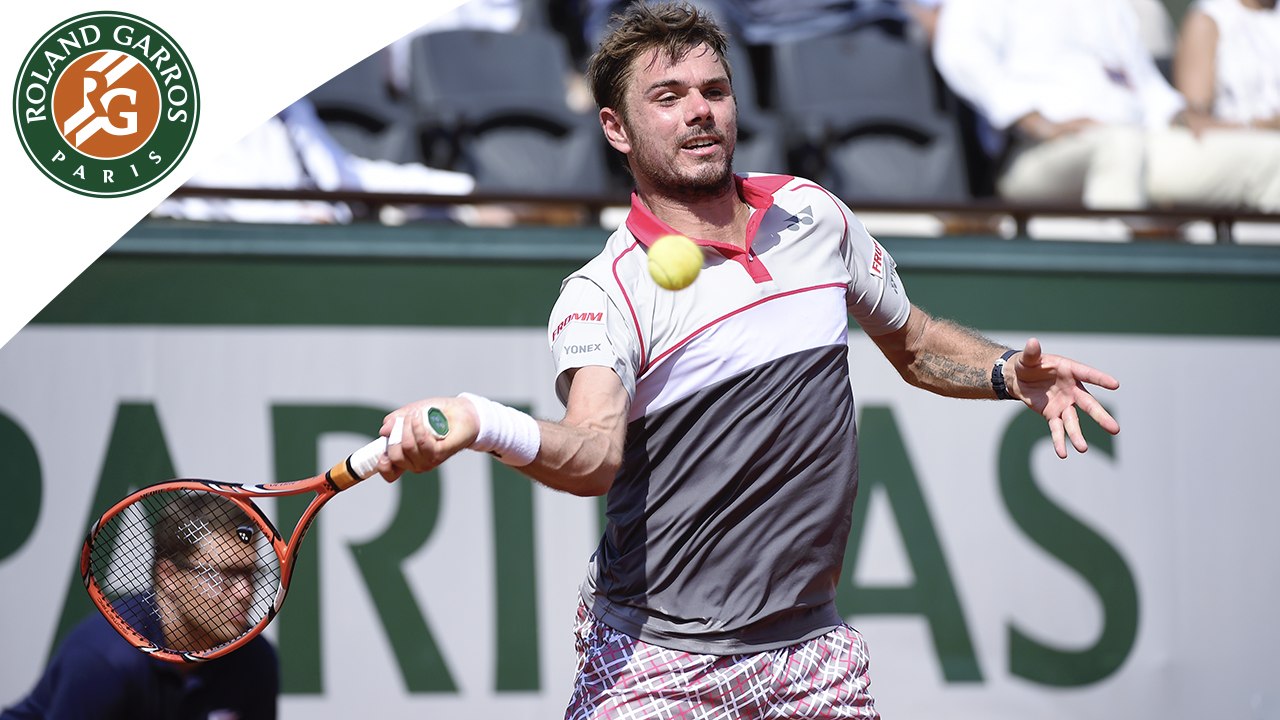 Temps forts J-W. Tsonga - S. Wawrinka Roland-Garros 2015 / Demi-finales