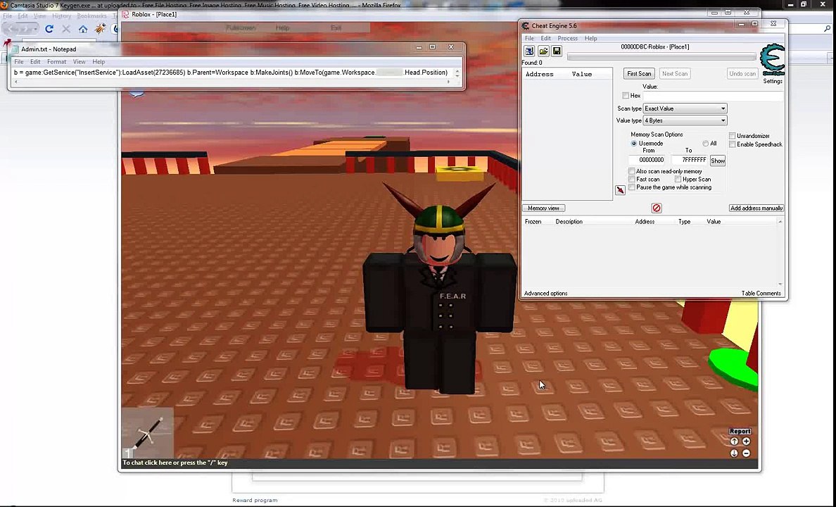 How to hack Roblox Admin