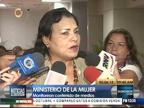 Ministerio de la Mujer monitorea medios para evitar contenidos sexistas