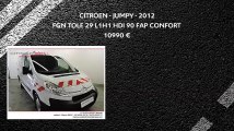 Annonce Occasion CITROëN Jumpy FGN TOLE 29 L1H1 HDI 90 FAP CONFORT 2012