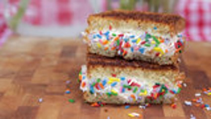 This Is What Happens When Grilled Cheese and Funfetti Unite