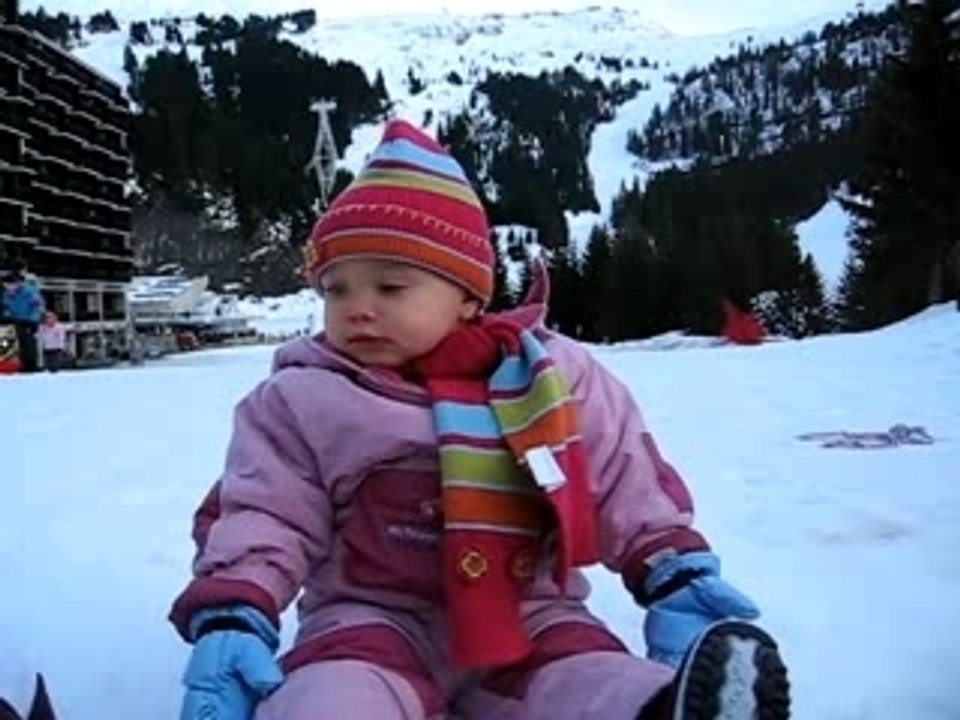 lola a la neige
