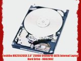 Toshiba MK2552GSX 2.5 250GB 5400RPM SATA Internal Laptop Hard Drive - HDD2H02