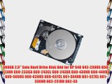 500GB 2.5 Sata Hard Drive Disk Hdd for HP 540 G42-230US G50-123NR G60-233CA G60-243CL G60-243DX