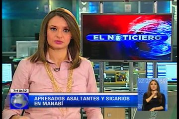 Apresados asaltantes y sicarios en Manabí