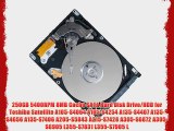 250GB 5400RPM 8MB Cache SATA Hard Disk Drive/HDD for Toshiba Satellite A105-S4064 A105-S4254