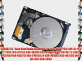 500GB 2.5 Sata Hard Drive Disk Hdd for Sony VAIO PCG-61511L PCG-7183L PCG-81115L VGN-CR290