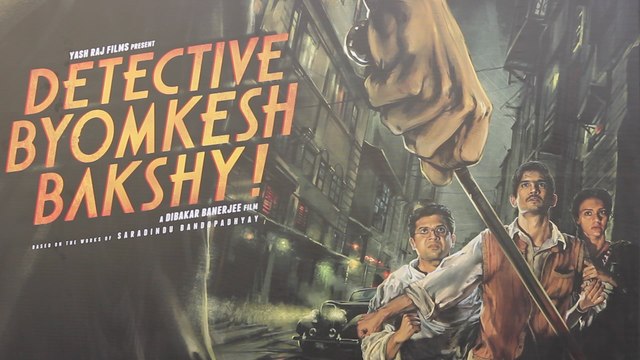 Detective Byomkesh Bakshy Bollywood Movie Theatrical Trailer Sushant Singh Rajput Swastika Mukherjee