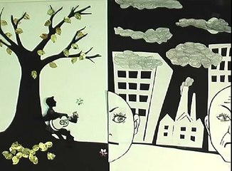 Paper Cut out Animation