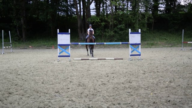 Entrainement CSO - Gwen et Olympic - Mai 2015