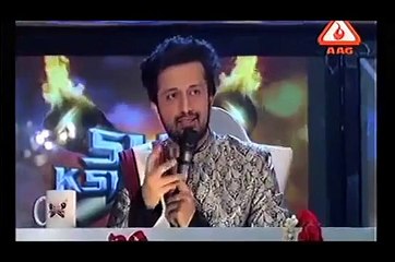 Atif Aslam Shut The Mouth of Asha Bosle  THE Social Express News Live