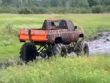 BAD SEED MUD TRUCK 4X4 LIFTED CHEVY POWER MUDDING BOG