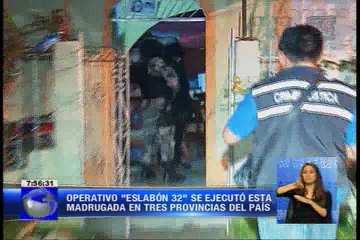 “Eslabón XXXII” desarticuló banda delictiva