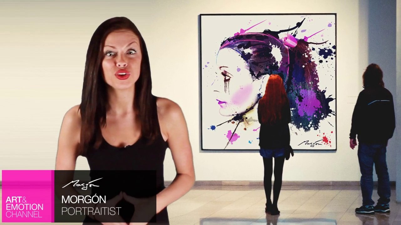 Morgon | Portrait contemporain & Peinture pop depuis votre photo