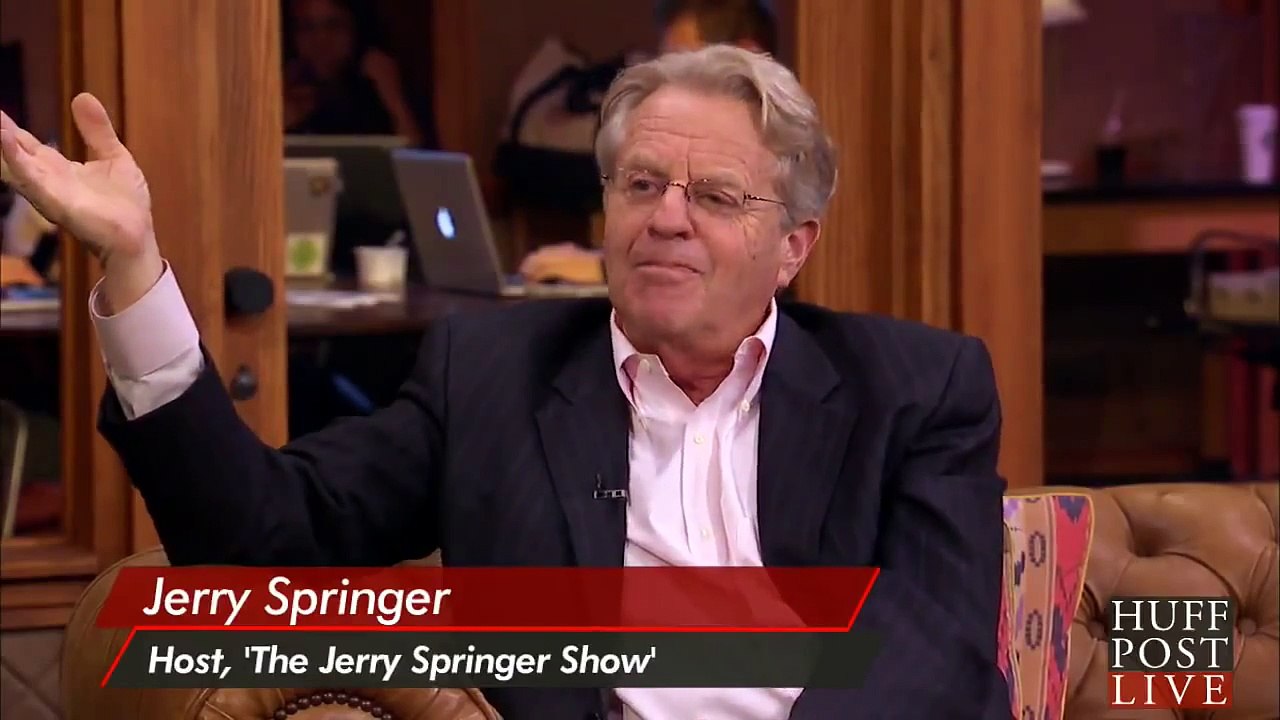 Jerry Springer: My Show Is Stupid ... And It's Real