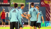Sergio Ramos se retira del entrenamiento