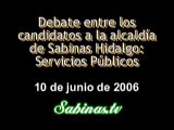 Debate de los candidatos a la alcaldía: Servicios Públicos