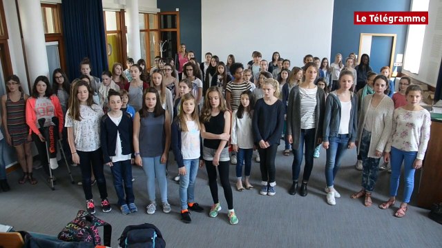 Saint-Brieuc. Le collège Anatole-Le Braz à la Passerelle après le Panthéon