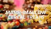 Marshmallow Treats Featuring Your Favorite Cereals