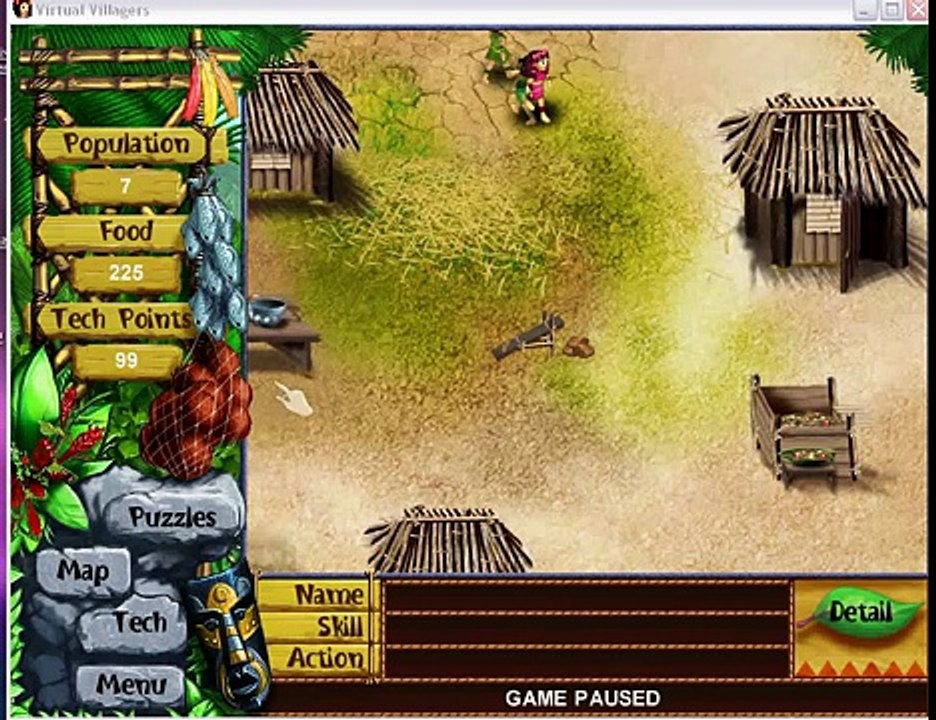 HOW TO HACK FOOD AND TECH POINTS FOR VIRTUAL VILLAGERS 1, 2, AND 3