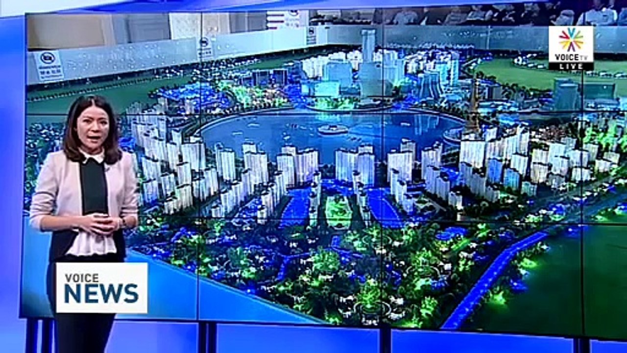 Laos - Thatluang Lake Special Economic Zone in Vientiane - 2014