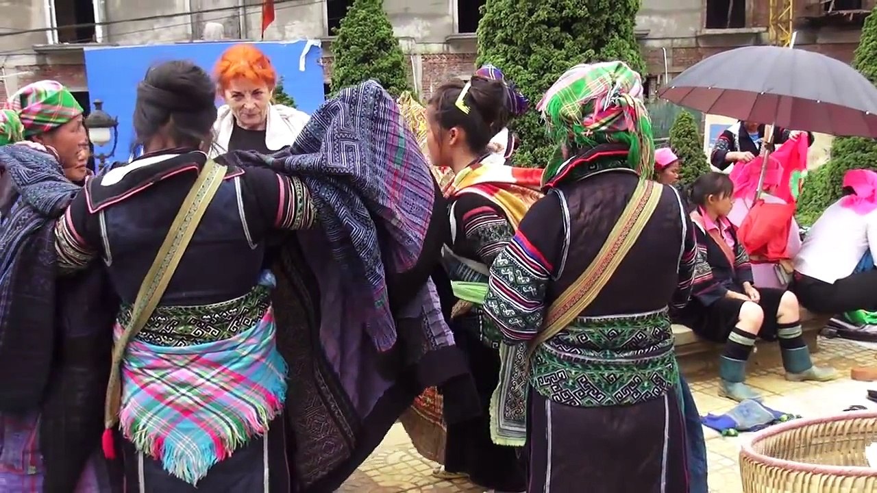 Travel - 2013 trip to Sapa, Vietnam P7. Rov mus saib Hmoob Sapa. (HD)