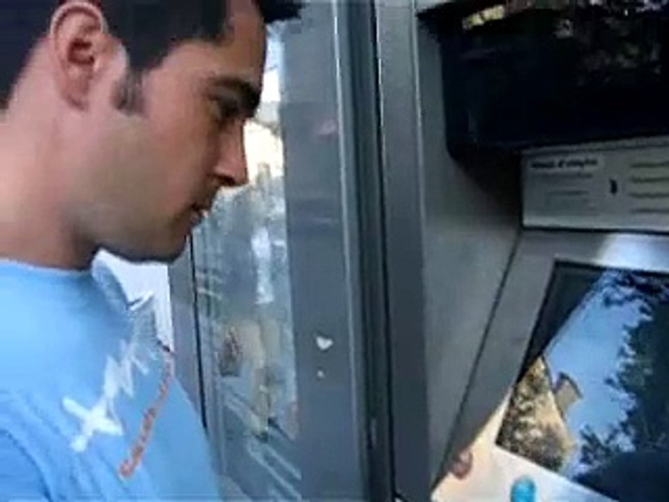 Panique au distributeur de tickarte